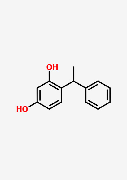 4-(1-phenylethyl)benzene-1,3-diol CAS 85-27-8